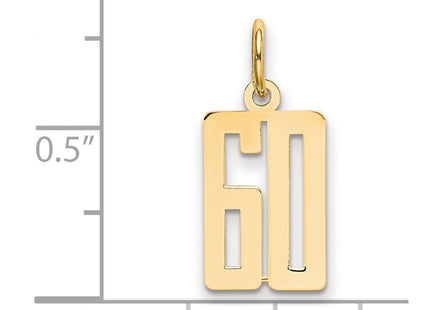 14k Yellow Gold Jewelry Style LES60 - Classique Jewelry Inc.