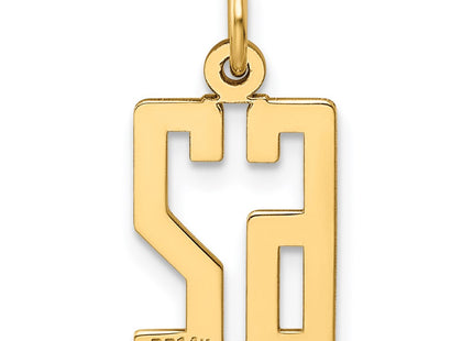 14k Yellow Gold Jewelry Style LES62 - Classique Jewelry Inc.