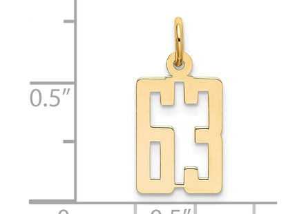 14k Yellow Gold Jewelry Style LES63 - Classique Jewelry Inc.