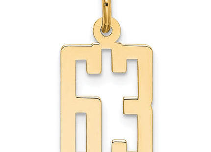 14k Yellow Gold Jewelry Style LES63 - Classique Jewelry Inc.