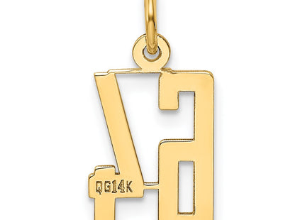 14k Yellow Gold Jewelry Style LES64 - Classique Jewelry Inc.