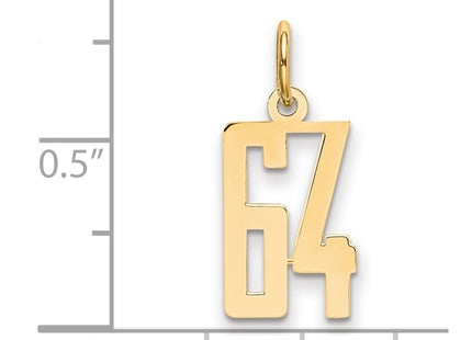 14k Yellow Gold Jewelry Style LES64 - Classique Jewelry Inc.