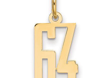 14k Yellow Gold Jewelry Style LES64 - Classique Jewelry Inc.