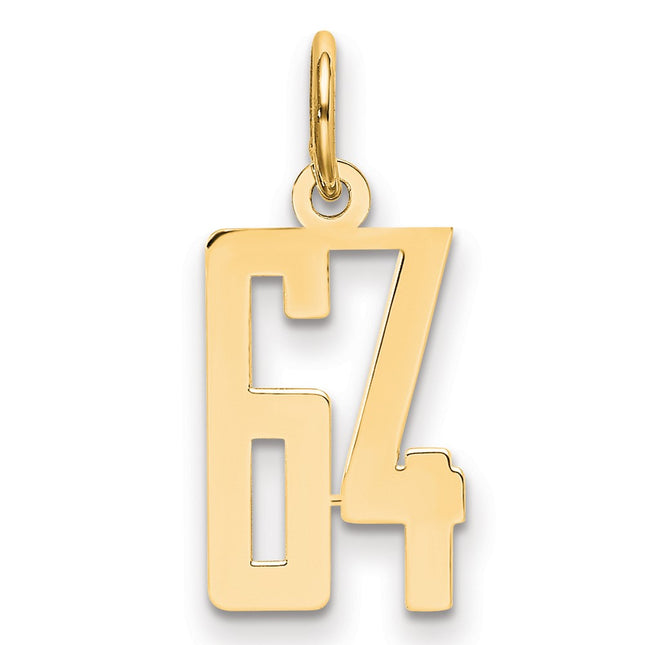 14k Yellow Gold Jewelry Style LES64 - Classique Jewelry Inc.