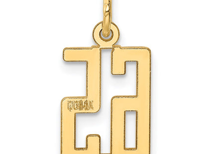 14k Yellow Gold Jewelry Style LES65 - Classique Jewelry Inc.