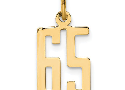 14k Yellow Gold Jewelry Style LES65 - Classique Jewelry Inc.