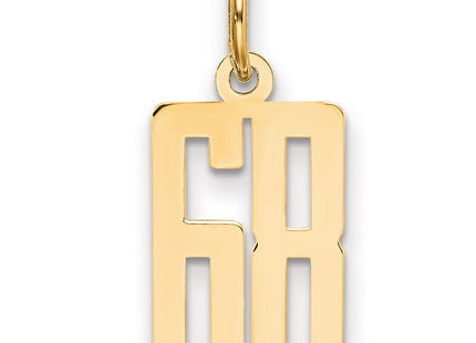 14k Yellow Gold Jewelry Style LES68 - Classique Jewelry Inc.