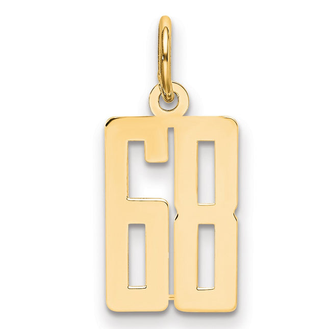 14k Yellow Gold Jewelry Style LES68 - Classique Jewelry Inc.
