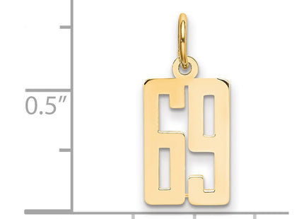 14k Yellow Gold Jewelry Style LES69 - Classique Jewelry Inc.