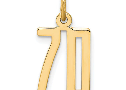 14k Yellow Gold Jewelry Style LES70 - Classique Jewelry Inc.