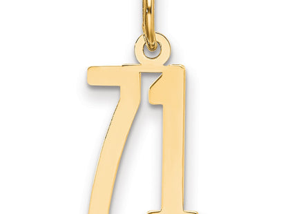 14k Yellow Gold Jewelry Style LES71 - Classique Jewelry Inc.