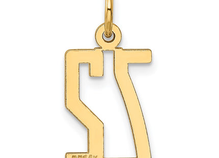 14k Yellow Gold Jewelry Style LES72 - Classique Jewelry Inc.