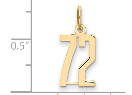 14k Yellow Gold Jewelry Style LES72 - Classique Jewelry Inc.