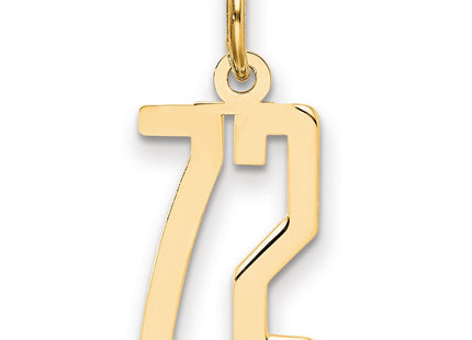 14k Yellow Gold Jewelry Style LES72 - Classique Jewelry Inc.