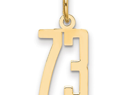 14k Yellow Gold Jewelry Style LES73 - Classique Jewelry Inc.