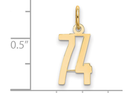 14k Yellow Gold Jewelry Style LES74 - Classique Jewelry Inc.