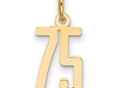 14k Yellow Gold Jewelry Style LES75 - Classique Jewelry Inc.