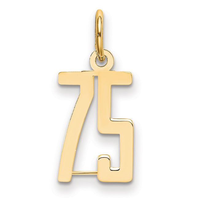 14k Yellow Gold Jewelry Style LES75 - Classique Jewelry Inc.