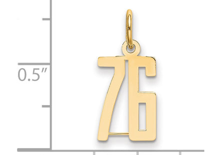 14k Yellow Gold Jewelry Style LES76 - Classique Jewelry Inc.