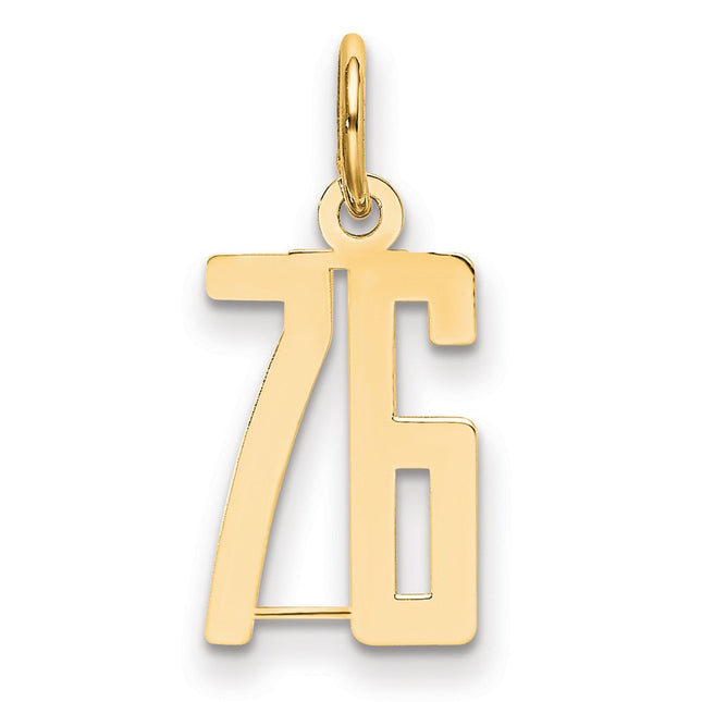 14k Yellow Gold Jewelry Style LES76 - Classique Jewelry Inc.