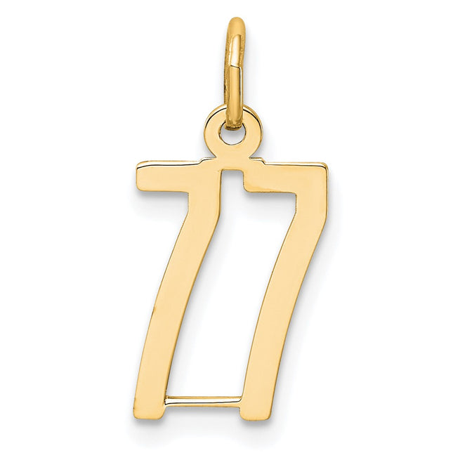 14k Yellow Gold Jewelry Style LES77 - Classique Jewelry Inc.