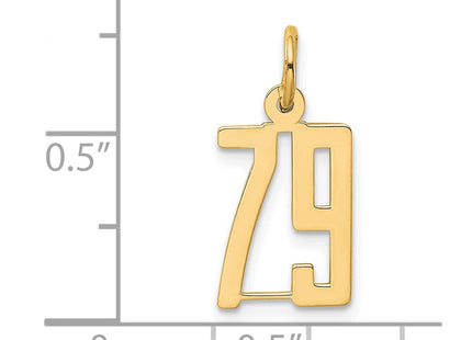 14k Yellow Gold Jewelry Style LES79 - Classique Jewelry Inc.