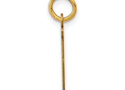 14k Yellow Gold Jewelry Style LES85 - Classique Jewelry Inc.