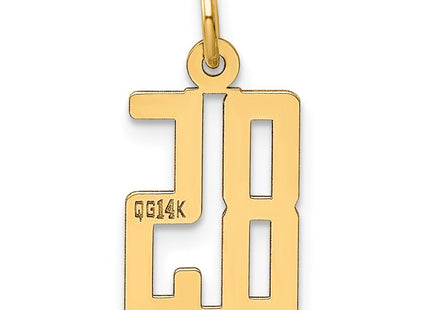 14k Yellow Gold Jewelry Style LES85 - Classique Jewelry Inc.