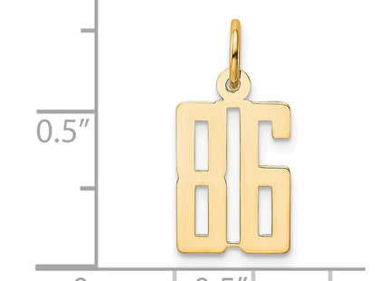 14k Yellow Gold Jewelry Style LES86 - Classique Jewelry Inc.