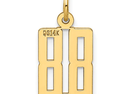 14k Yellow Gold Jewelry Style LES88 - Classique Jewelry Inc.