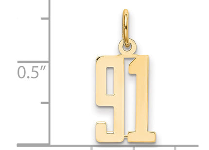 14k Yellow Gold Jewelry Style LES91 - Classique Jewelry Inc.