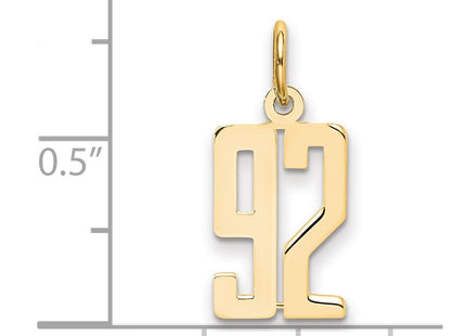 14k Yellow Gold Jewelry Style LES92 - Classique Jewelry Inc.