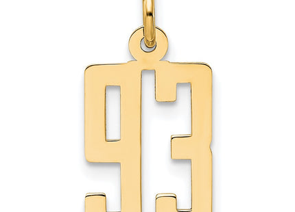 14k Yellow Gold Jewelry Style LES93 - Classique Jewelry Inc.