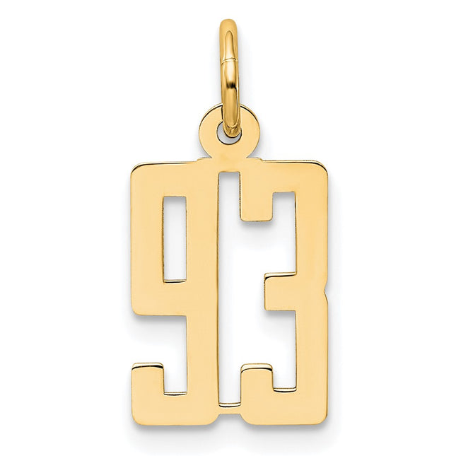 14k Yellow Gold Jewelry Style LES93 - Classique Jewelry Inc.
