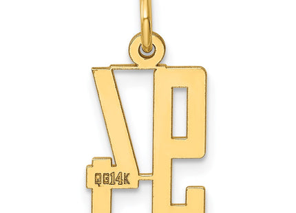 14k Yellow Gold Jewelry Style LES94 - Classique Jewelry Inc.