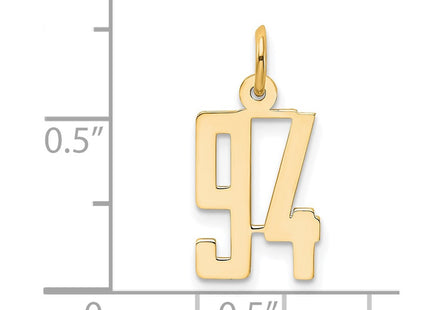 14k Yellow Gold Jewelry Style LES94 - Classique Jewelry Inc.