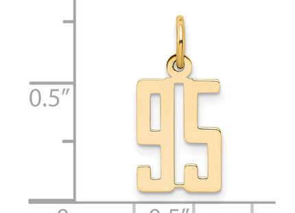 14k Yellow Gold Jewelry Style LES95 - Classique Jewelry Inc.