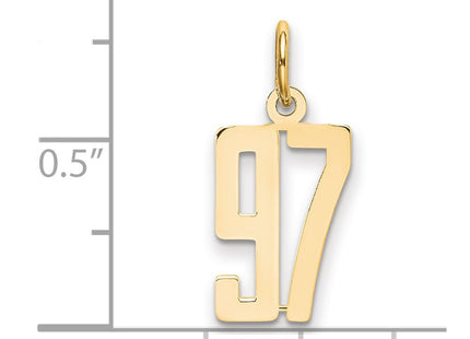 14k Yellow Gold Jewelry Style LES97 - Classique Jewelry Inc.