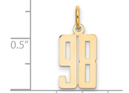 14k Yellow Gold Jewelry Style LES98 - Classique Jewelry Inc.