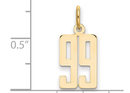 14k Yellow Gold Jewelry Style LES99 - Classique Jewelry Inc.