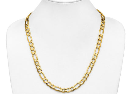 14K gold figaro link chain