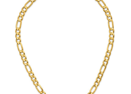 14K gold figaro link chain, alternate view