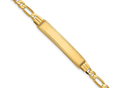 14k Yellow Gold Chain Bracelets Style LID100 - Classique Jewelry Inc.