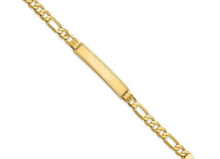14k Yellow Gold Chain Bracelets Style LID102 - Classique Jewelry Inc.