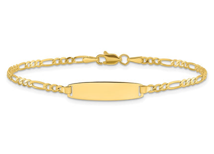 14k Yellow Gold Chain Bracelets Style LID104 - Classique Jewelry Inc.