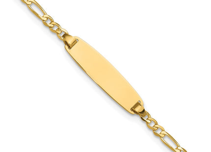 14k Yellow Gold Chain Bracelets Style LID104 - Classique Jewelry Inc.