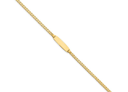 14k Yellow Gold Chain Bracelets Style LID105 - Classique Jewelry Inc.