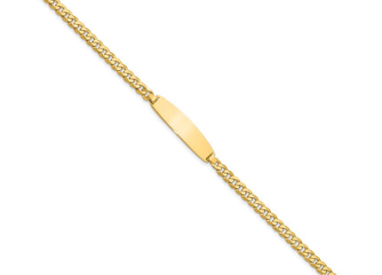 14k Yellow Gold Chain Bracelets Style LID107 - Classique Jewelry Inc.