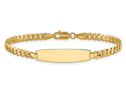 14k Yellow Gold Chain Bracelets Style LID107 - Classique Jewelry Inc.