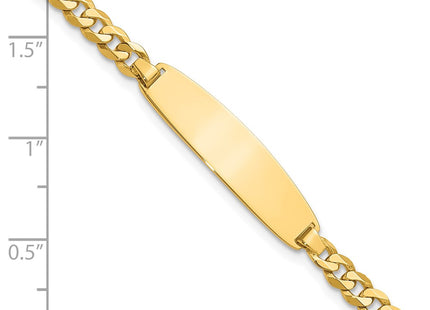 14k Yellow Gold Chain Bracelets Style LID107 - Classique Jewelry Inc.